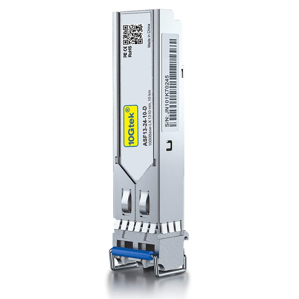 10Gtek [2 Stück] HP Kompatibel 1G SFP LX Singlemode Transceiver J4859A/ J4859B/ J4859C/J4859D, 1000B