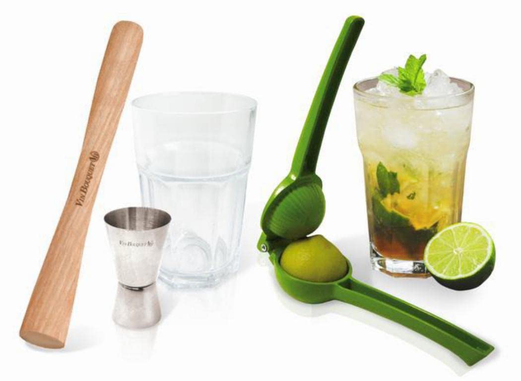 Vin Bouquet FIK 018 Set Mojito & Caipirinha Produkte, Mehrfarbig, 31,5 x 28 x 14 cm