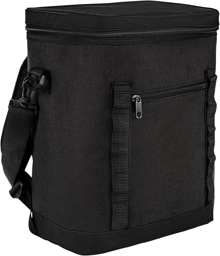 Xcase Kühltasche: Kühlrucksack mit Schulterriemen und Vordertasche, mit Reissverschluss (Kuehlrucksa