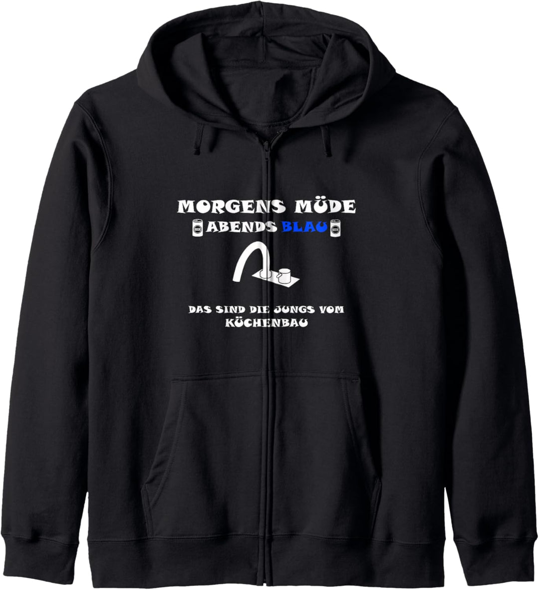Küchenmonteur Küchenbau Küchenbauer Kapuzenjacke