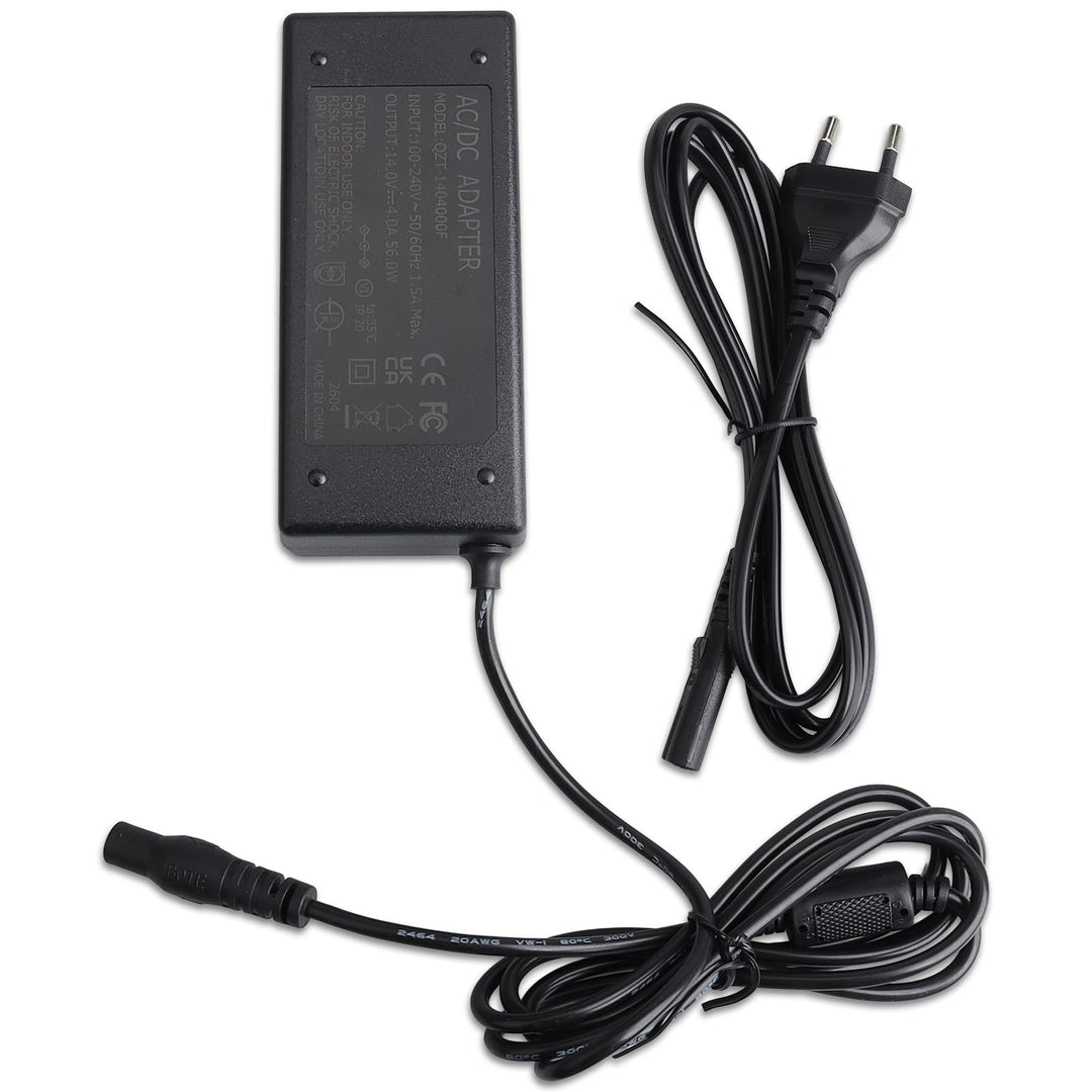 14V 4A Adapter Ersatz für NOCO XGC4 56W Starthilfe Powerbank Ladegerät Kompatibel mit GB70, GB75, GB