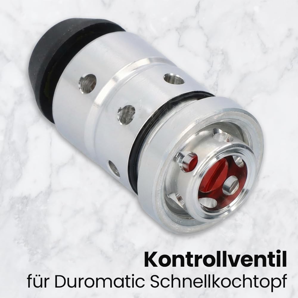 Anakel Home Ersatzventil für Schnellkochtopf Duromatic Supreme, Hot, Inox und Multipan I Nachfüllpac
