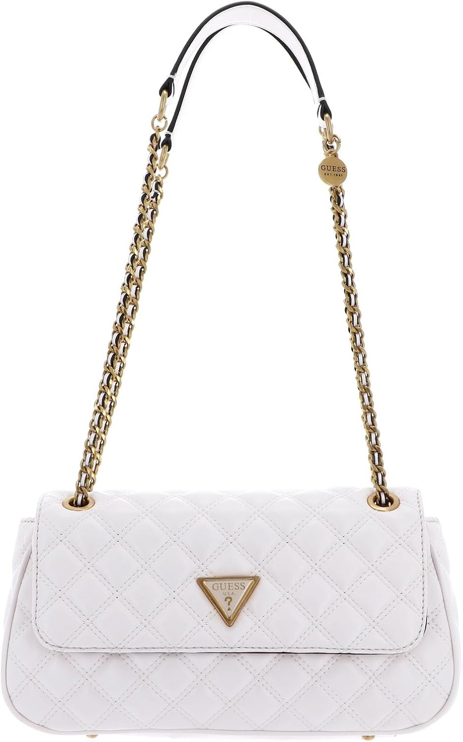 GUESS Damen Giully Tasche Ivory, Ivory