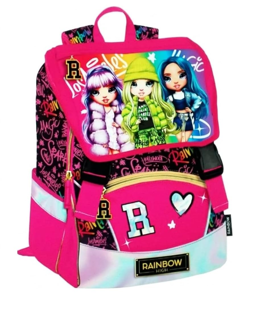 Panini Rainbow High erweiterbarer Schulrucksack, Neuheit 2020/2021