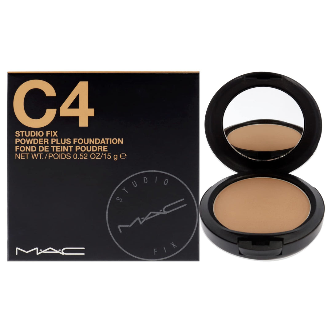 MAC Studio Fix Powder Plus Foundation Glas C4 15 g (1er Pack), C4 15 g (1er Pack)