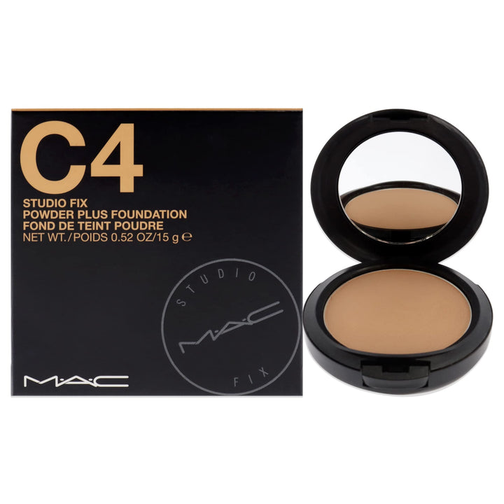 MAC Studio Fix Powder Plus Foundation Glas C4 15 g (1er Pack), C4 15 g (1er Pack)