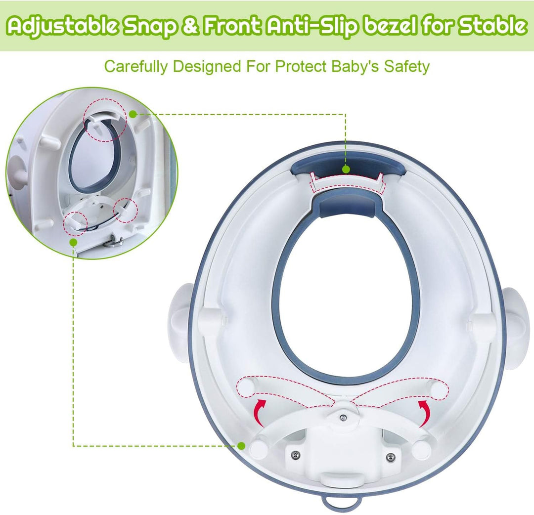 Angelbliss WC Sitz Kinder, Baby Potty Training Toilettentrainer, Kinder Toilettensitz für Jungen und