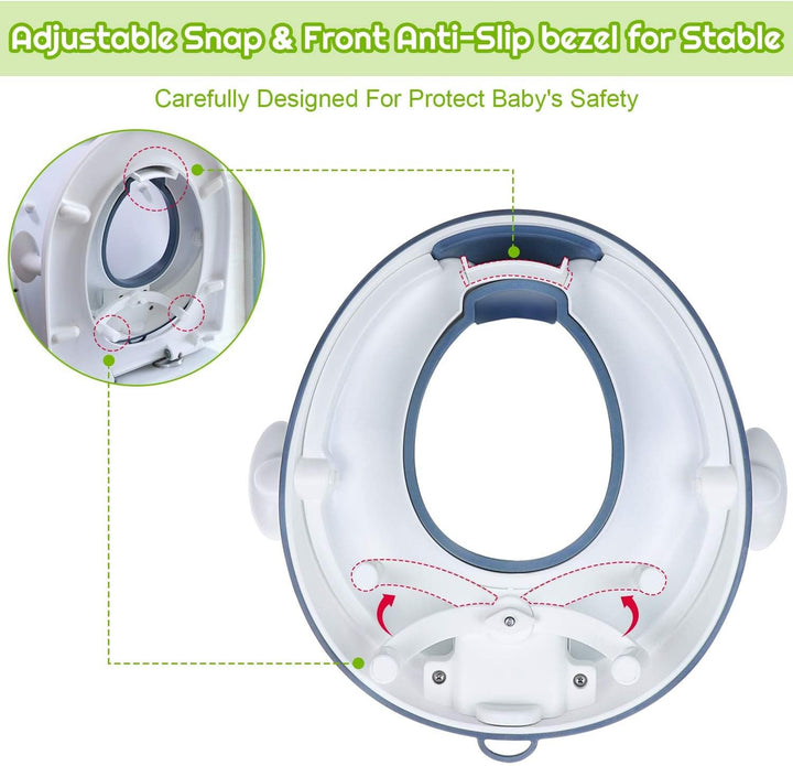 Angelbliss WC Sitz Kinder, Baby Potty Training Toilettentrainer, Kinder Toilettensitz für Jungen und