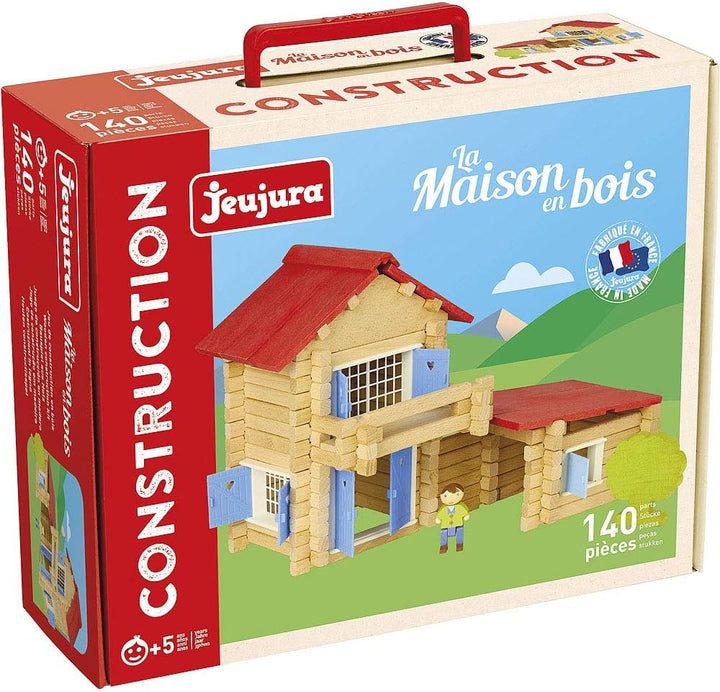JEUJURA jeujuraj8033 Chalet Kit Konstruktion Holz (140 – TLG.)