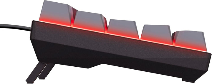 Trust Gaming GXT 867 Acira 60% Mechanische Tastatur Deutsches QWERTZ Layout, RGB Beleuchtung, Doppel