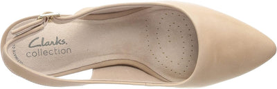 Clarks Damen Kataleyna Step Pumps 39.5 EU Warm Beige, 39.5 EU Warm Beige