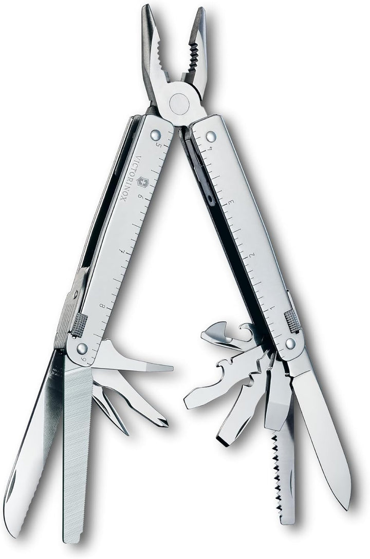 Victorinox, Multifunktionstool, SwissTool, Taschen Werkzeug, Funktionen, Kombi-Spitzzange, Feststell