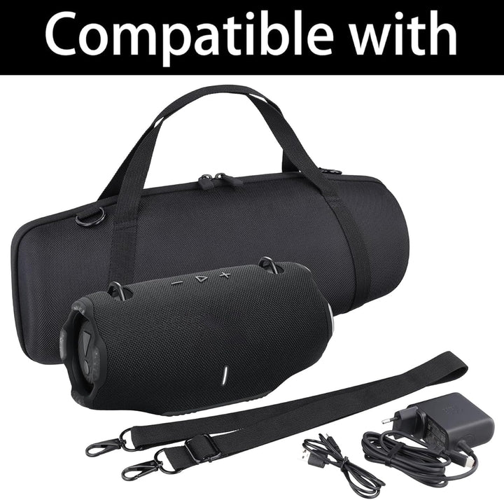 co2CREA Hart Reise Schutz Hülle Etui Tasche für JBL Xtreme 4 Tragbarer Bluetooth Lautsprecher,Nur Ta
