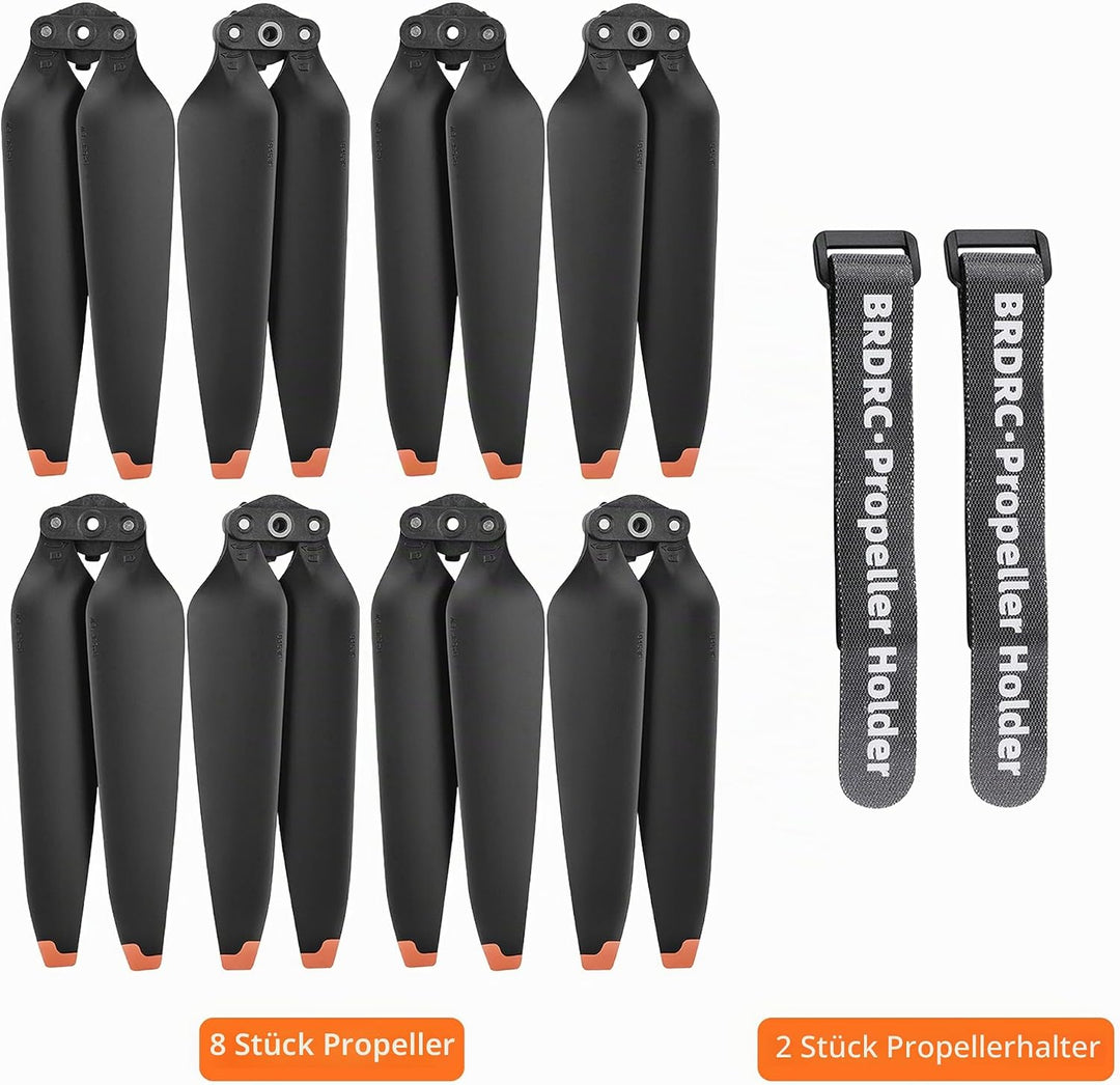 8 Stück 9453F Propeller für Mavic 3, Leicht geräuscharm stabiler Schnellspanner Propellerblatt Ersat