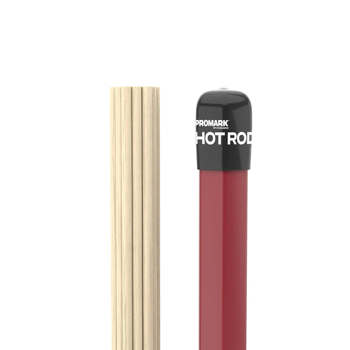 Vic Firth Retractable Wire Heritage Brush - Purple & ProMark Drumsticks | Schlagzeug Sticks | H-RODS