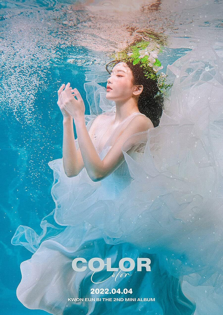 KWON EUNBI COLOR 2nd Mini Album ( A + B - SET. ) ( Incl. 2 CD+2 PRE-ORDER ITEM+2 Photo Book+2 Photo