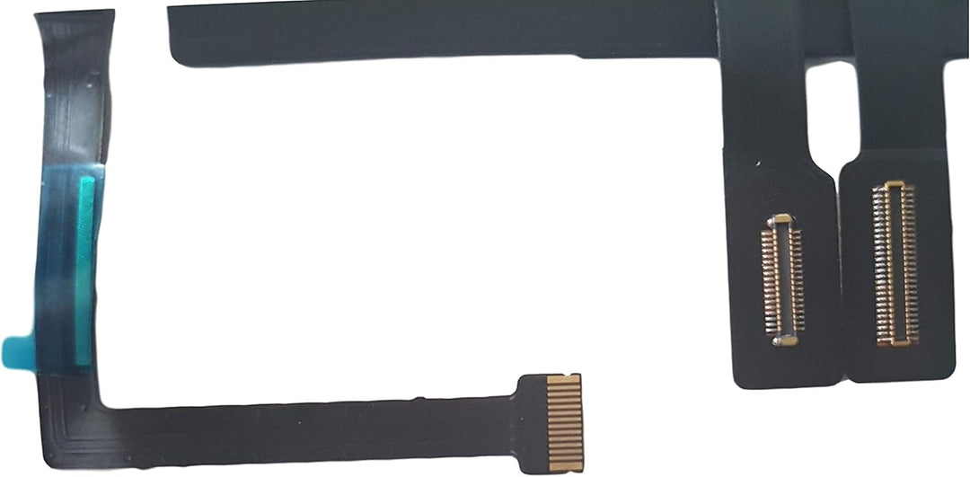 Smartex® Touch Screen Glas Digitizer WEIssE kompatibel mit iPad 6 (2018) - Home Button, Aufkleber un