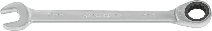 Matador Knarren-Ringmaulschlüssel-Satz, 8-teilig, 8-19 mm, 0183 9080 8 - 19 MM, 8-tlg., 8 - 19 MM, 8