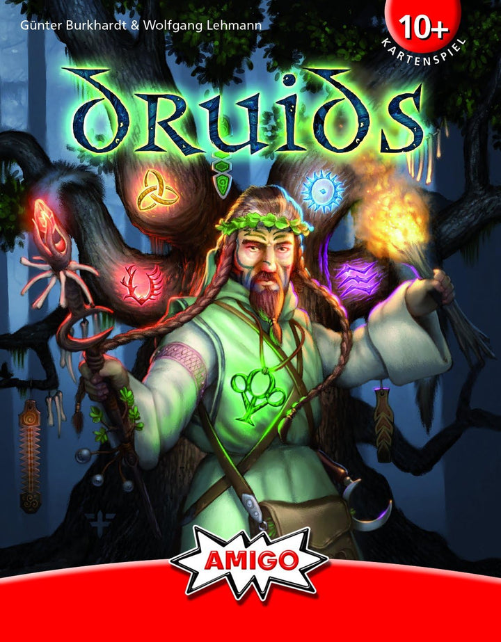 AMIGO 02206 Kartenspiel Wizard Deluxe, bunt Spiel + Freizeit 01750 - Druids Bundle mit Freizeit 0175