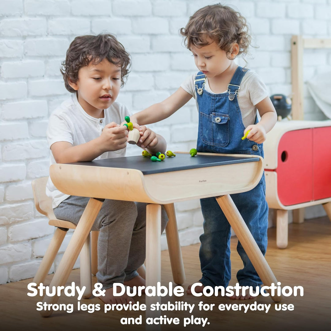 PLAN TOYS 8703 Plantoys, PT8703, Table and Chair