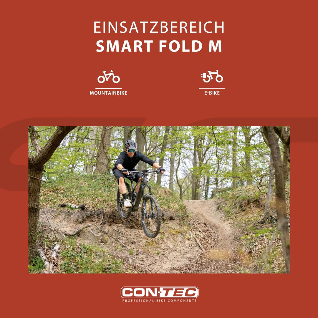 CONTEC Wandpräsenter smART fold, 35kg, aus Stahl, platzsparend, Schwenkbar, Befestigungsmaterial, 1