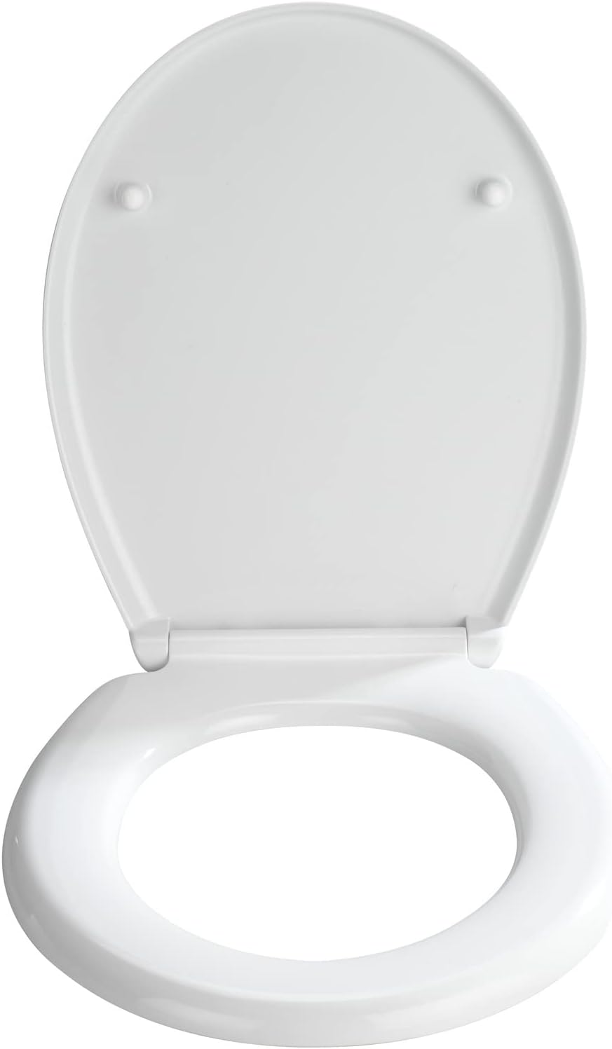 WENKO WC-Sitz Bilbao, hygienischer Toilettensitz mit Absenkautomatik, WC-Deckel mit Fix-Clip Hygiene