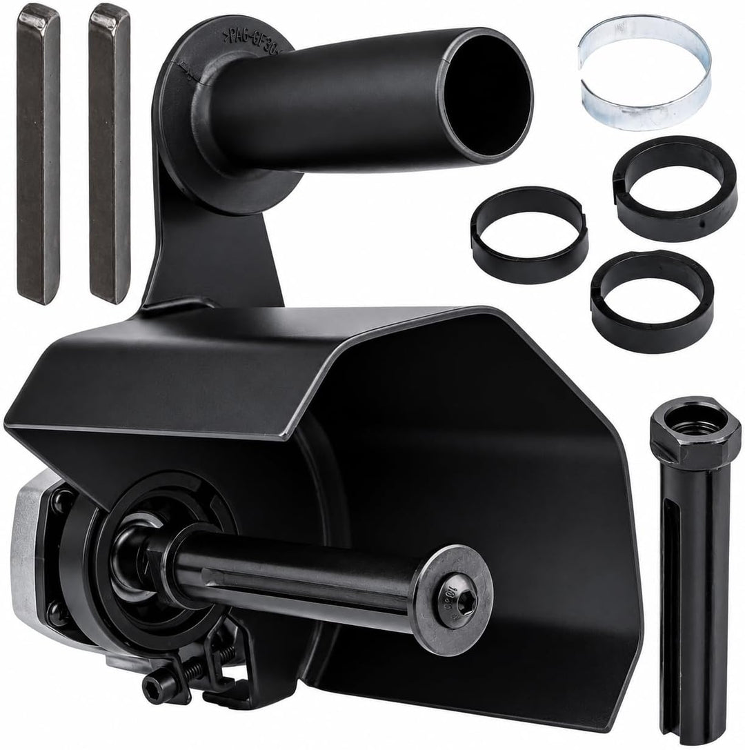 Winkelschleifer Aufsatz M14 Satinierer + Drahtbürste Set zum Reinigen und Schleifen von Metall Rosts