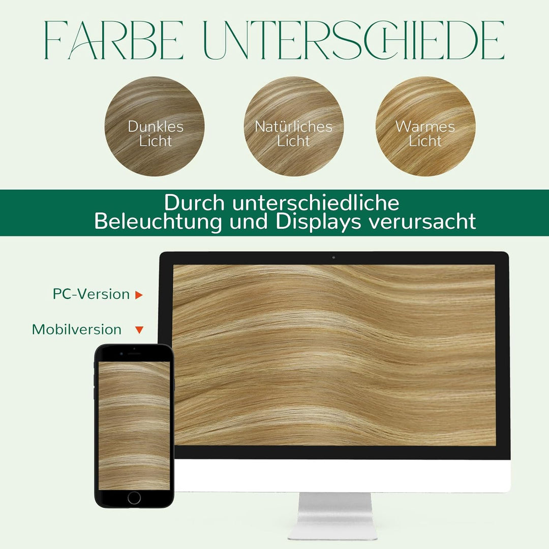 Easyouth Bondings Echthaar Extensions Blond Highlight Bonding Extensions Echthaar Bondings Haarverlä