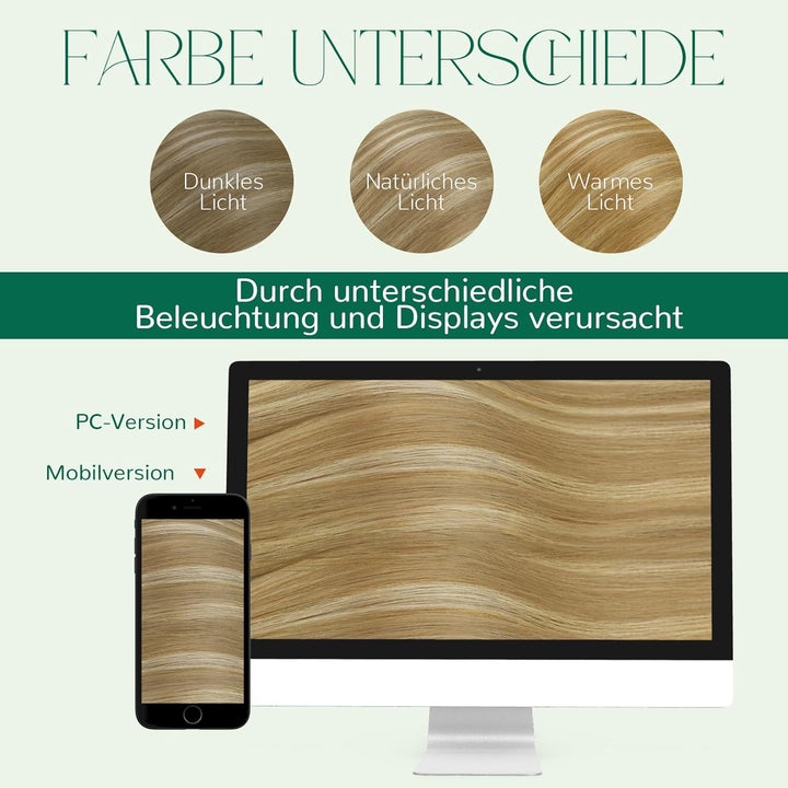 Easyouth Bondings Echthaar Extensions Blond Highlight Bonding Extensions Echthaar Bondings Haarverlä