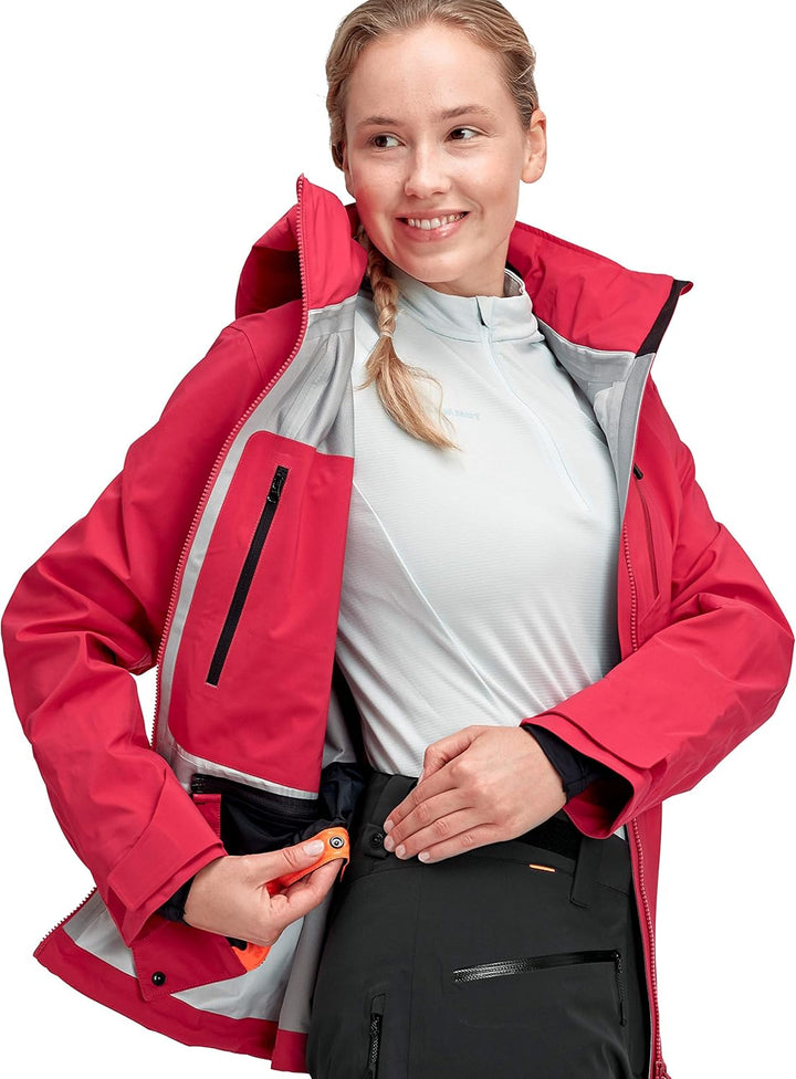 Mammut Damen Stoney gefütterte Hardshellhose 44 Schwarz, 44 Schwarz