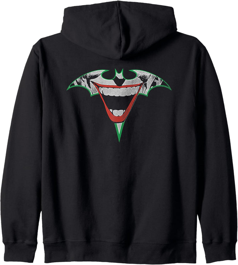 Batman Joker Bat Logo Kapuzenjacke