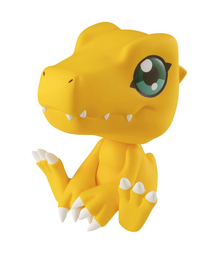 MEGAHOUSE Unisex Kinder Digimon Adventure Look Up Series Agumon PVC Figure, Bunt