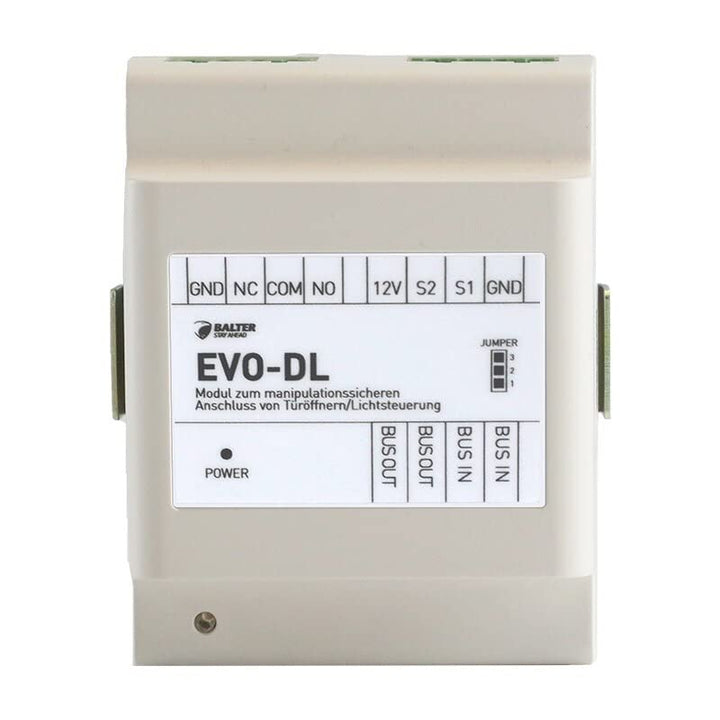 Balter EVO Video Türsprechanlage ✓ Manipulationssicheres Anschluss-Modul EVO-DL für Türöffner und Li
