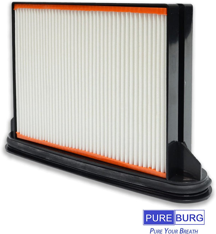 PUREBURG 2er Pack Ersatz Polyester Plissee Filter kompatibel mit Bosch Professional GAS25 GAS 25 GAS