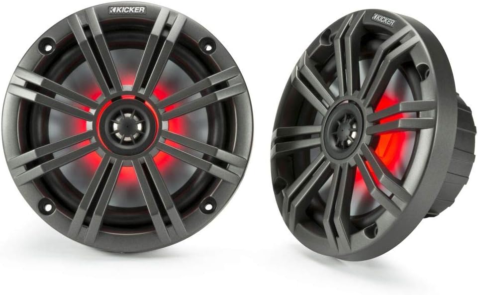 ALTAVOCES KICKER 6,5" 65W - LED - 2 u