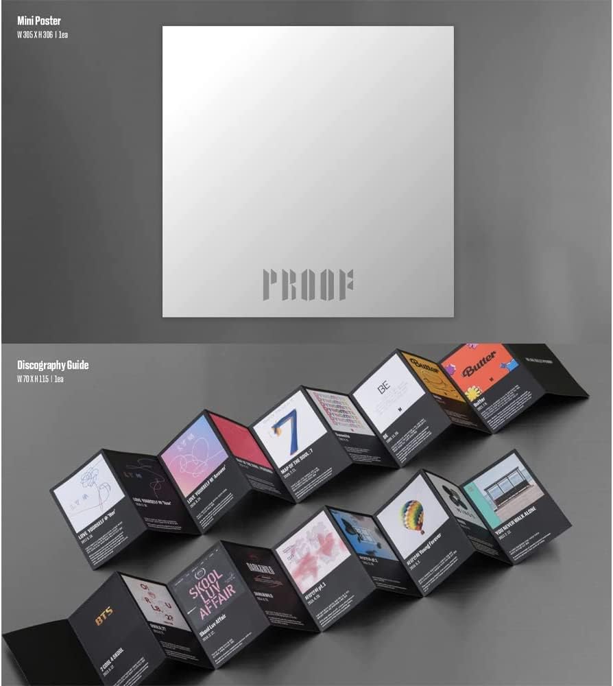 DREAMUS BTS - Proof Album Compact Edition Album + Geschenk (dekorative Aufkleber, Fotokarten)
