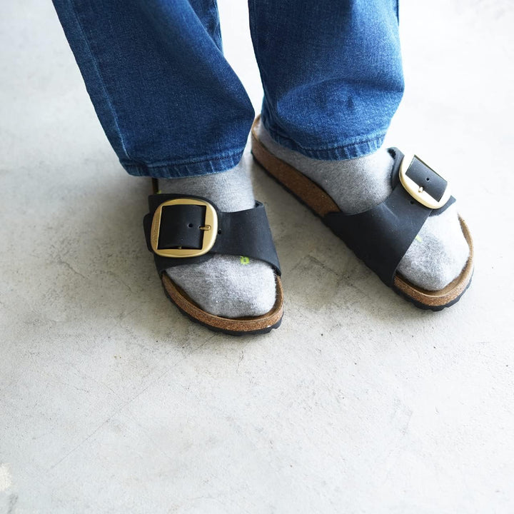 BIRKENSTOCK 1024009 Madrid Big Buckle Sandcastle Narrow FIT 39 EU Sandcastle N, 39 EU Sandcastle N