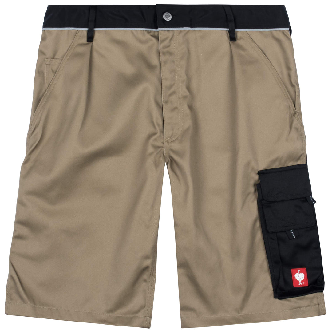 Engelbert Strauss Herren Arbeitsshorts e.s.Image 48 Khaki/Schwarz, 48 Khaki/Schwarz