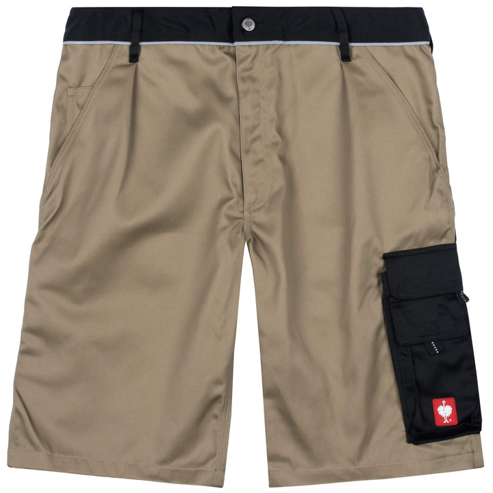Engelbert Strauss Herren Arbeitsshorts e.s.Image 48 Khaki/Schwarz, 48 Khaki/Schwarz