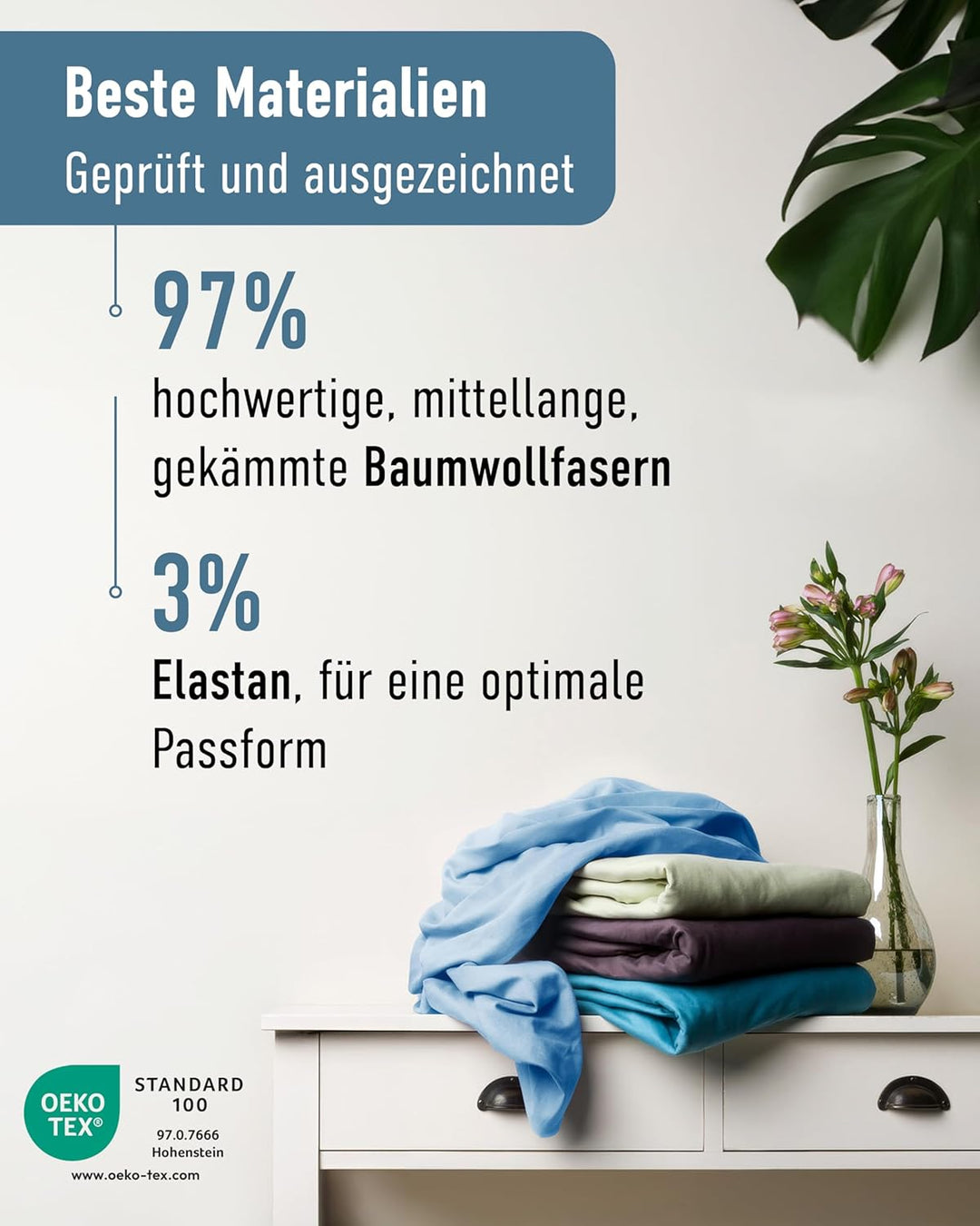 Formesse Bella Gracia Spannbetttuch Pistazie 90x190 - 100x220 90x190 - 100x220 cm Pistazie, 90x190 -