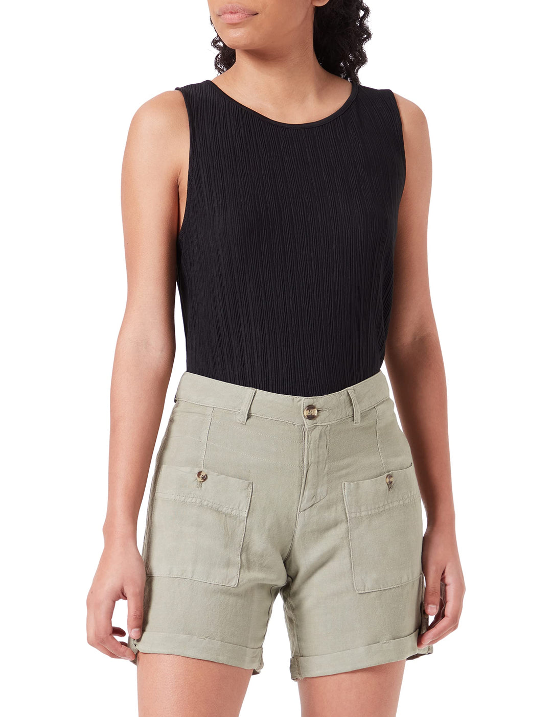 Timezone Damen Comfort MaritaTZ Short 31W Light Khaki, 31W Light Khaki