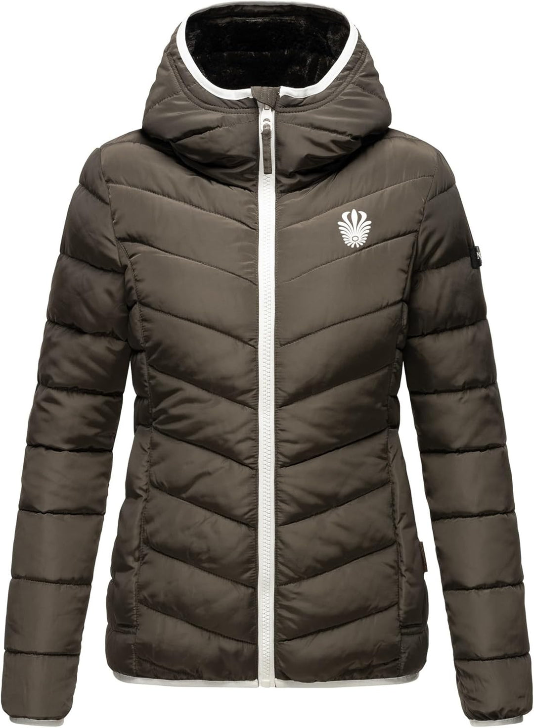 Navahoo Damen Jacke Steppjacke Übergangsjacke gesteppt Stepp Herbst B675 XS Anthrazit, XS Anthrazit