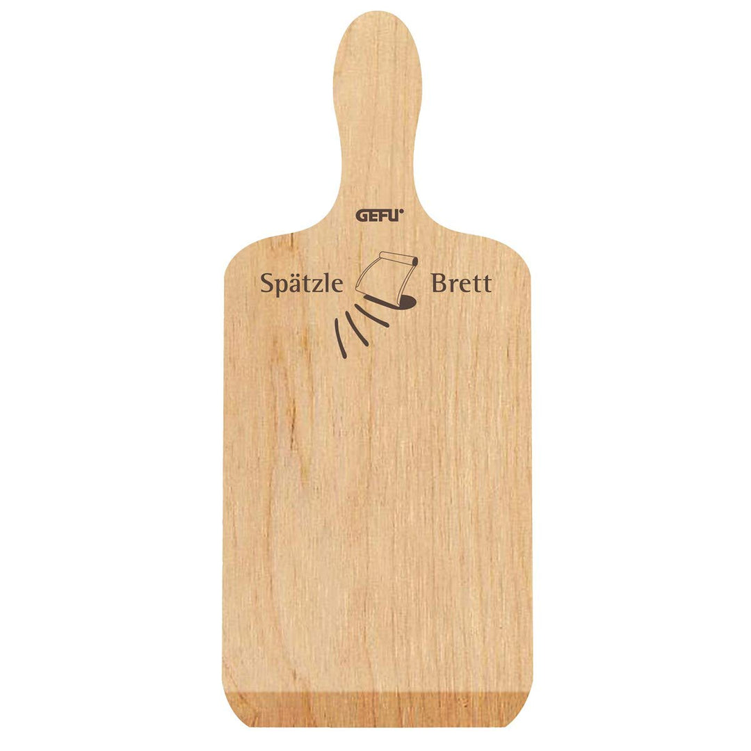 GEFU Spätzlebrett PANELO, Buche – Spätzle-Holzbrett für die traditionelle Zubereitung von Spätzle, a