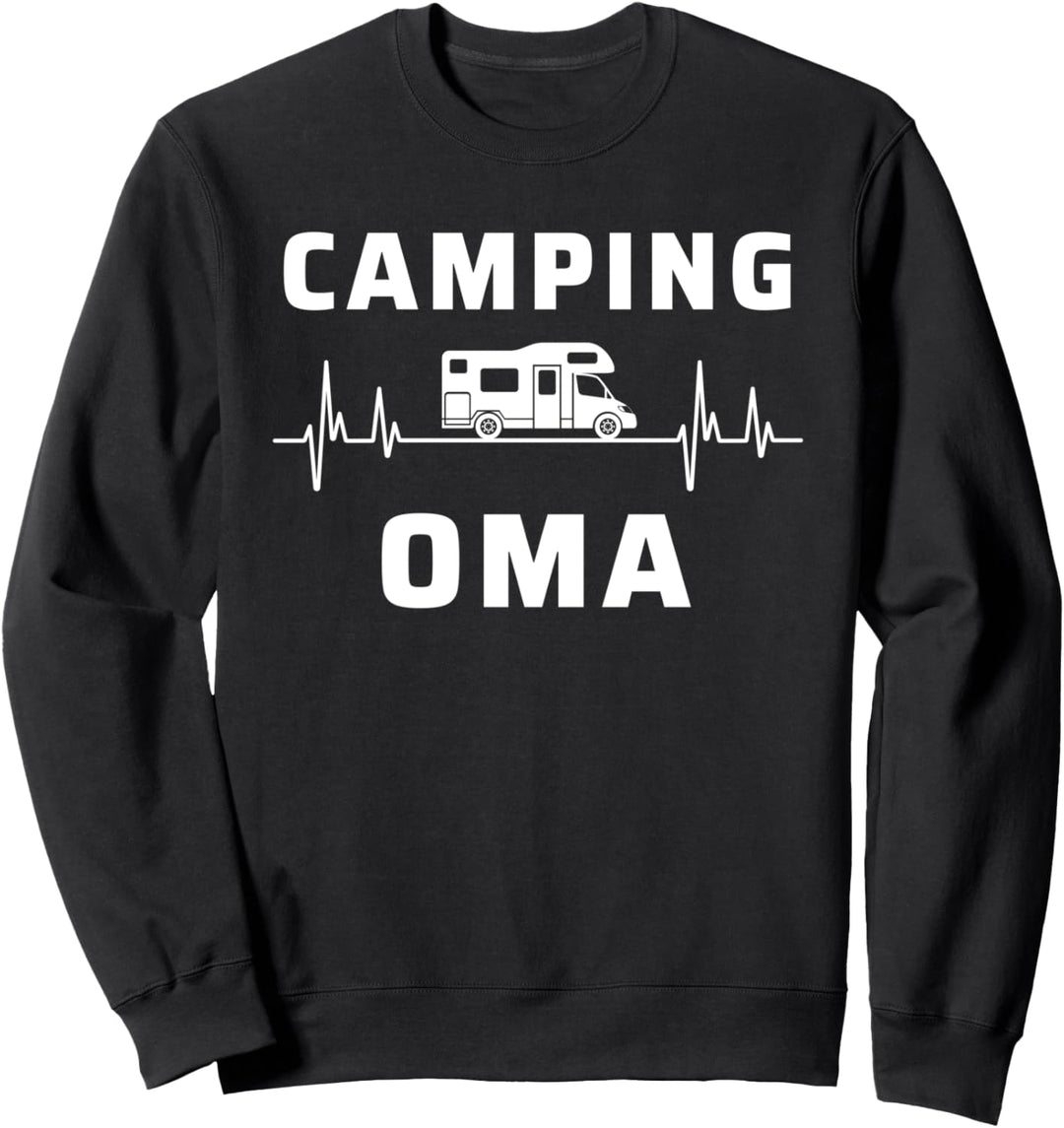 Wohnmobil Oma Rentner Camper Wohnmobilfahrer Camping Sweatshirt