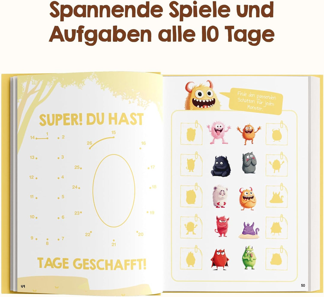 Edubini Gefühlstagebuch Kinder [6-12 Jahre] - Tagebuch Mädchen & Jungs - Gefühle Buch für Umgang mit