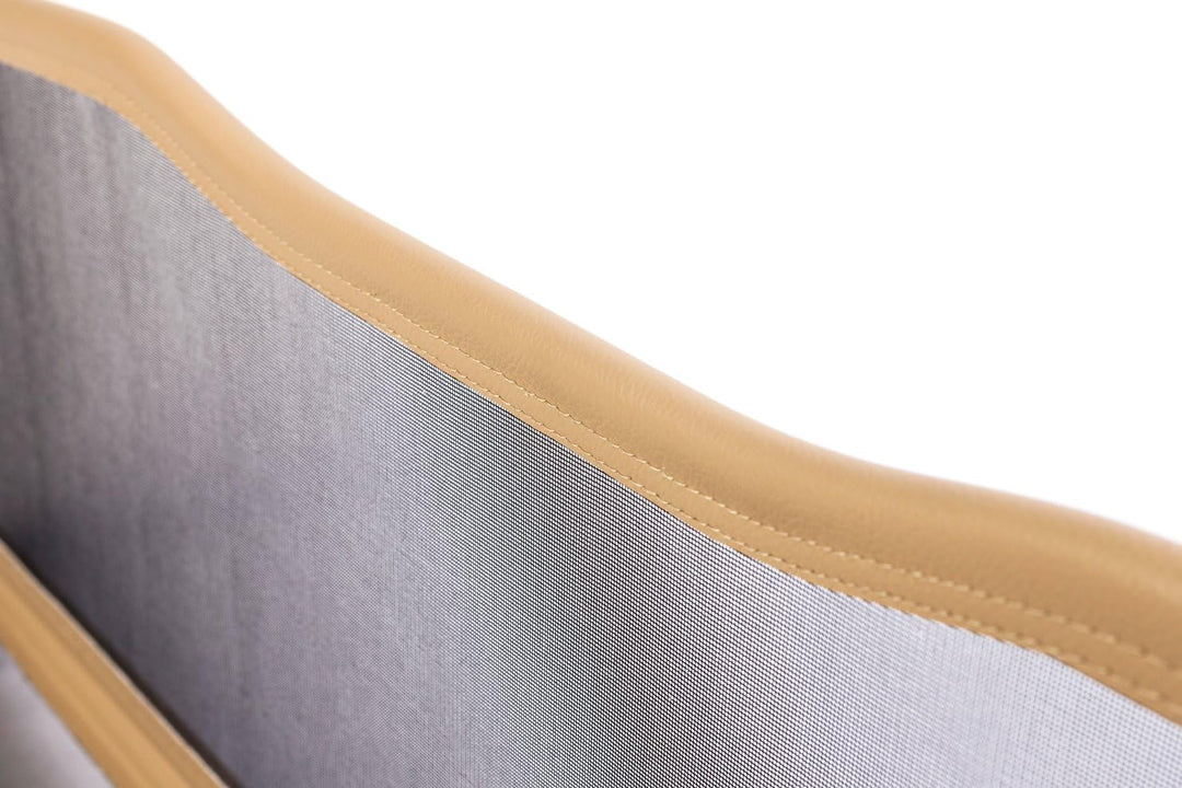 Windschott für Audi A3 8V (ab 2014) - Klappbar - mit Schnellverschluss - Beige | Windabweiser | Wind