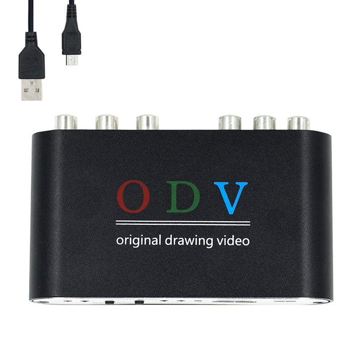 Mcbazel ODV-Composite RCA/S-Video/YPbPr zu HDMI-Konverter