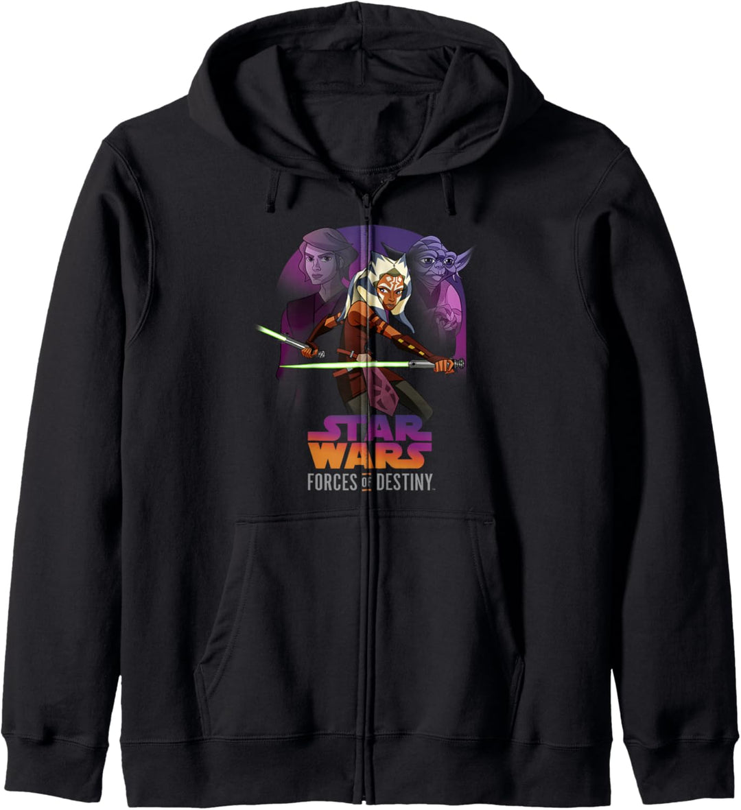 Star Wars Forces of Destiny Ahsoka Anakin Yoda Jedi Kapuzenjacke