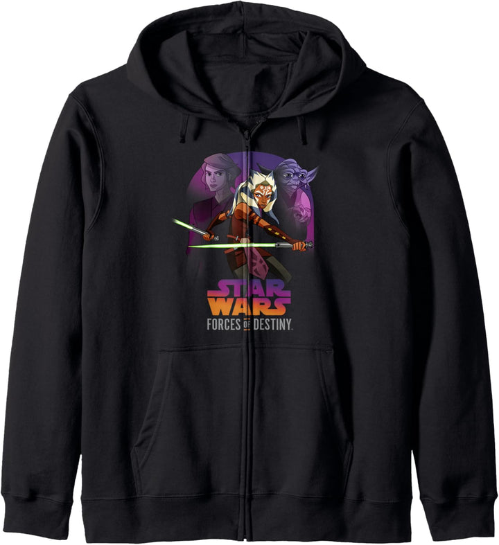 Star Wars Forces of Destiny Ahsoka Anakin Yoda Jedi Kapuzenjacke