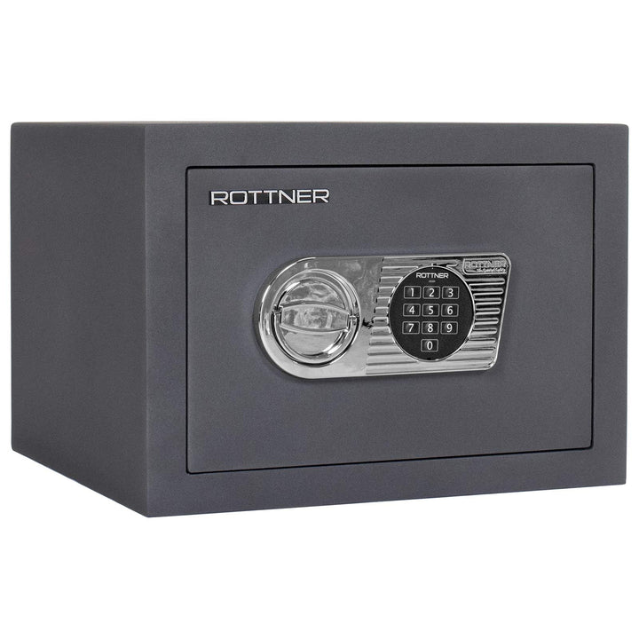 Rottner Toscana 40 EN1 Möbeltresor bohrgeschütztes Elektronikschloss leichter Feuerschutz HxBxT 300x